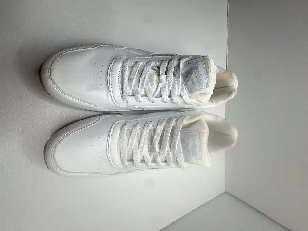 Reebok Classic Harman Run White Leather Sneakers